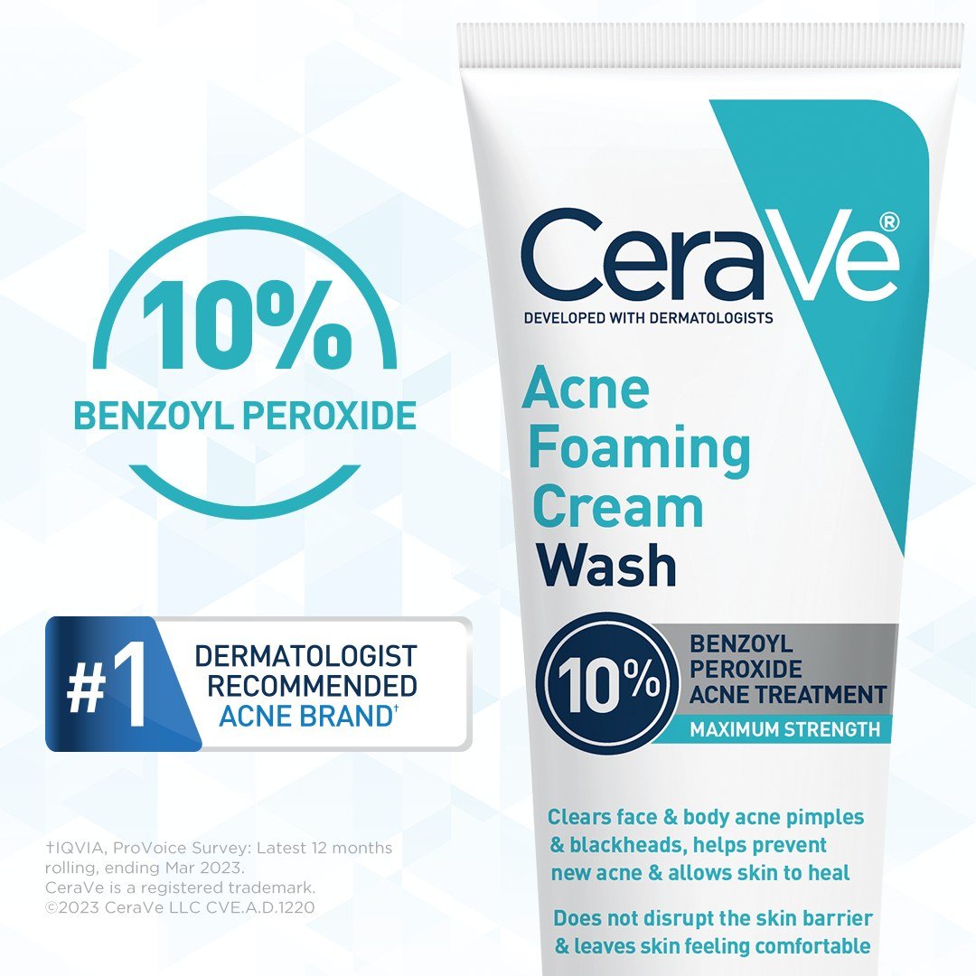 CeraVe Acne Foaming Cream