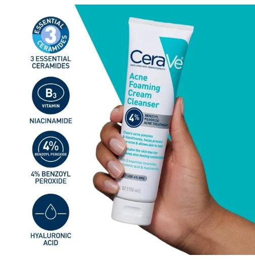 CeraVe Acne Foaming Cream