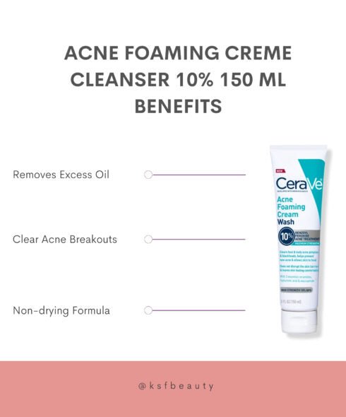 CeraVe Acne Foaming Cream