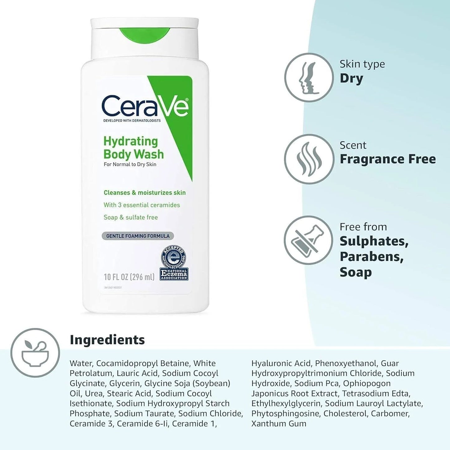 CeraVe Hydrating Body Wash