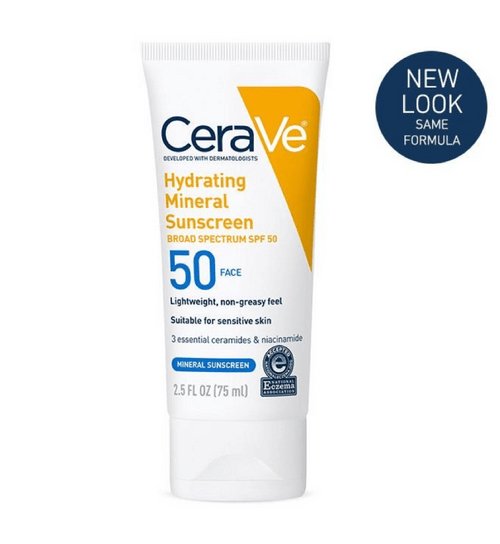 Hydrating Mineral Sunscreen Broad Spectrum SPF 50